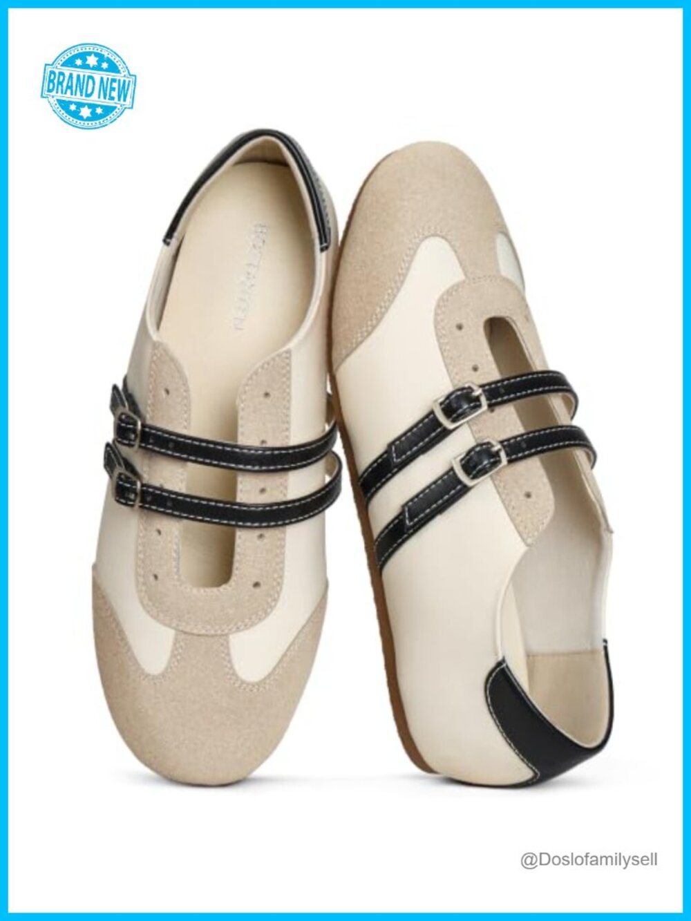 Mary Jane Ballet Flats Retro Trainer Sneakers Women Slip-On
